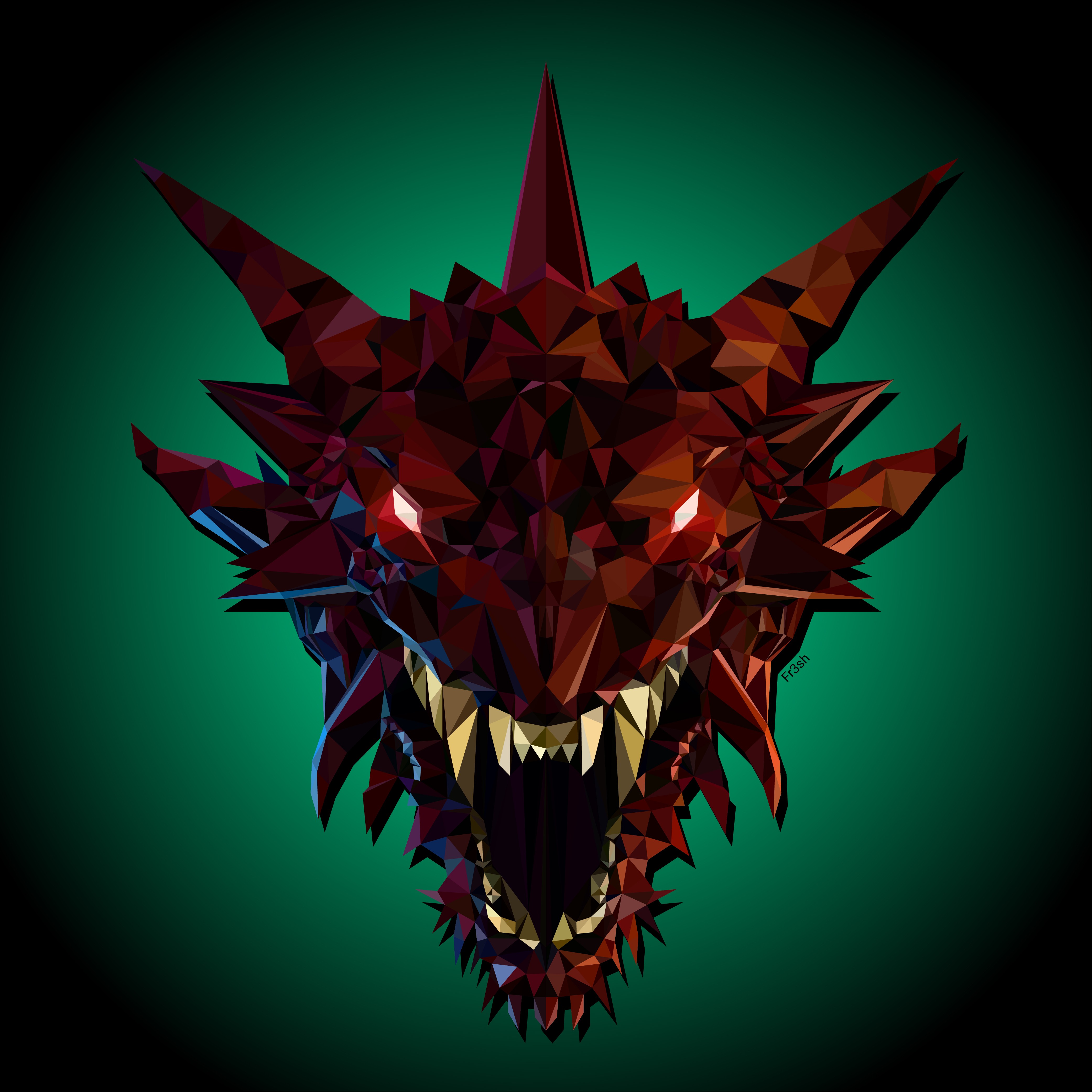 Low-Poly Dragon